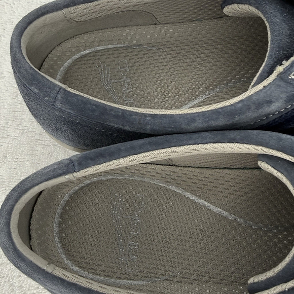 Dansko Honor Sneakers Blue Suede Bungee Close Women’s Size 40 - Picture 4 of 7